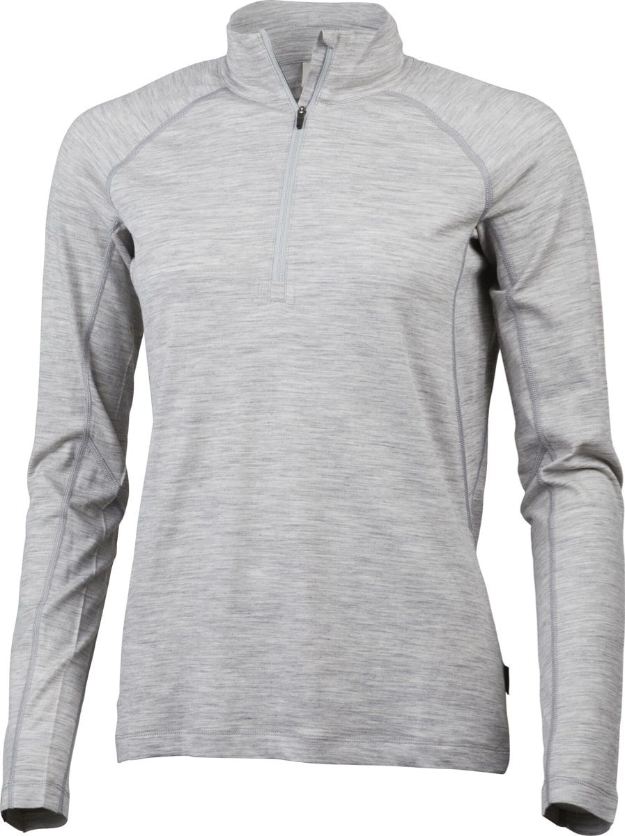 Lundhags Gimmer Merino LT Ws 1/2 Zip Light Grey