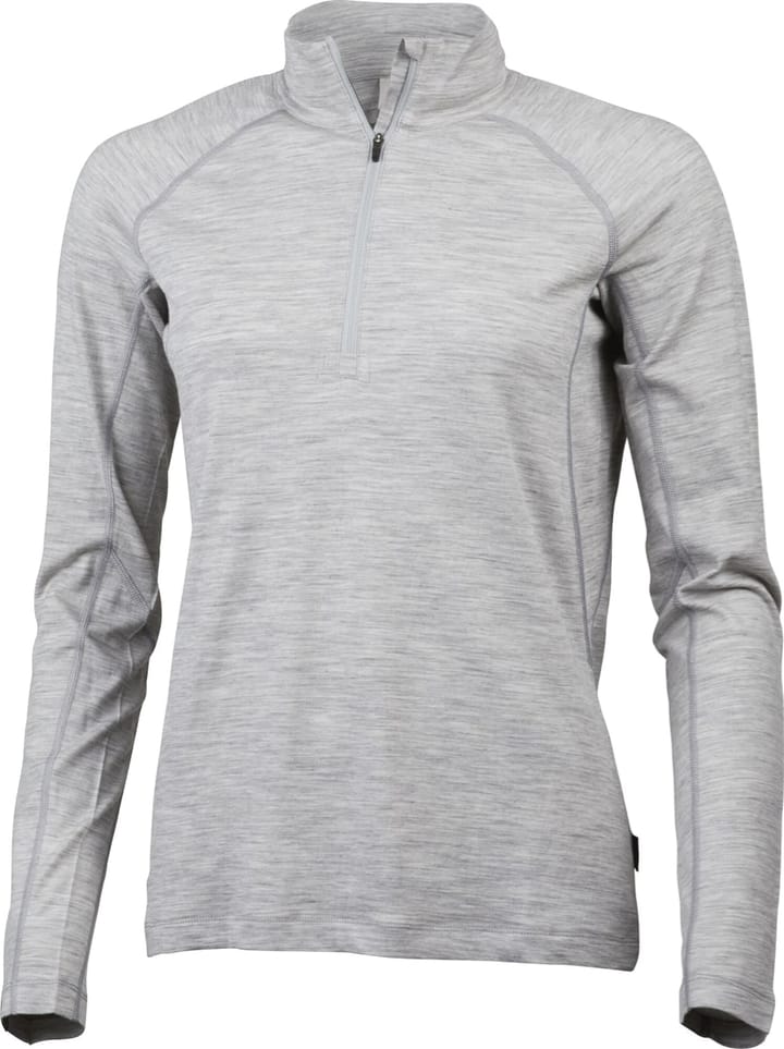 Lundhags Gimmer Merino LT Ws 1/2 Zip Light Grey Lundhags Lundhags Gimmer Merino LT Ws 1/2 Zip Light Grey Lundhags