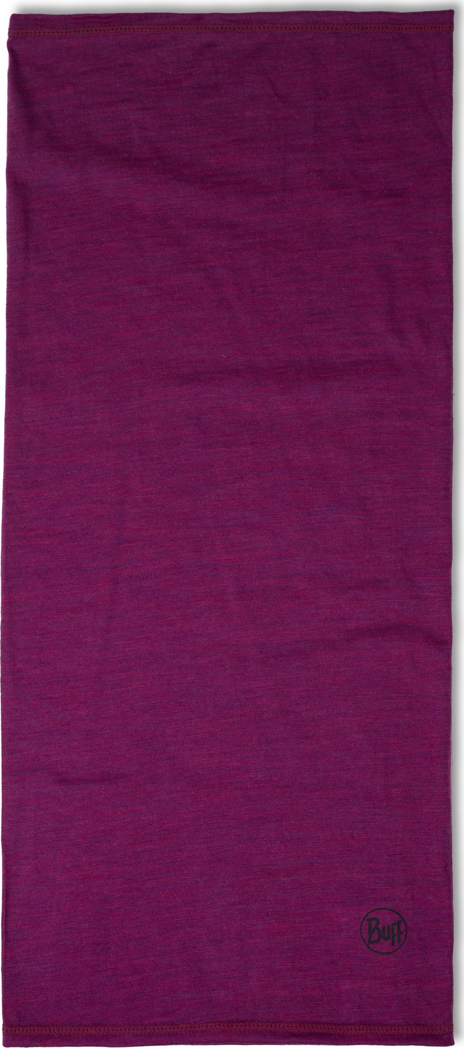 Buff Merino Lightweight Neckwear Solid Magenta