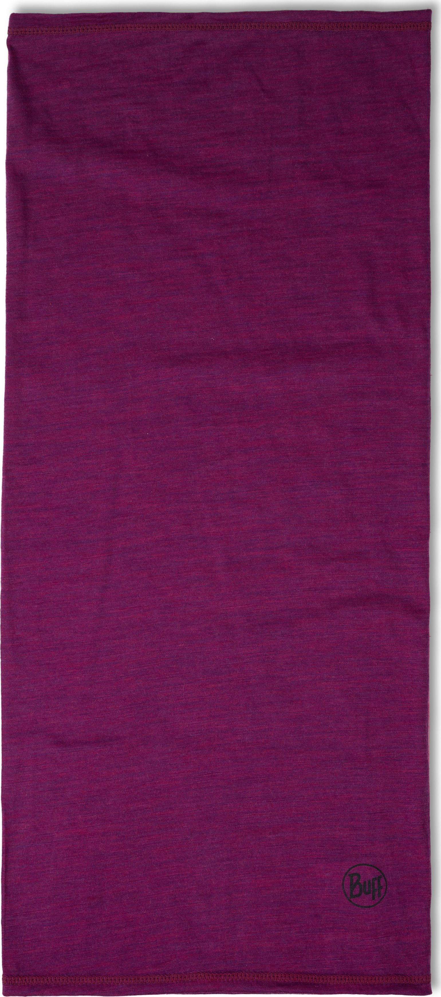 Buff Merino Lightweight Neckwear Solid Magenta