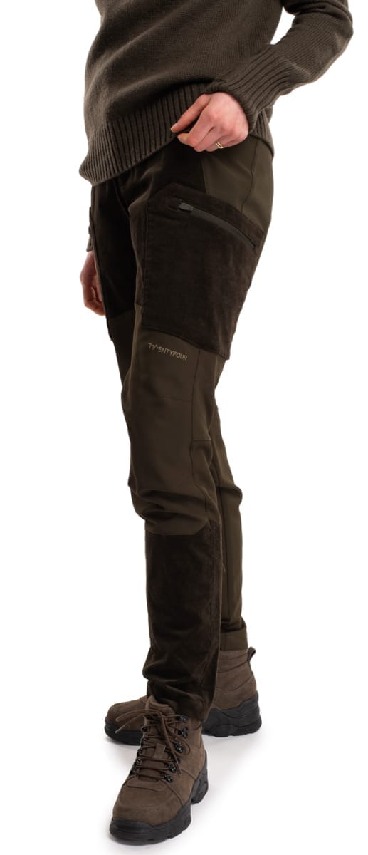 Twentyfour Finse Shape Cord Bukse D M Oliven Twentyfour Twentyfour Finse Shape Cord Bukse D M Oliven Twentyfour