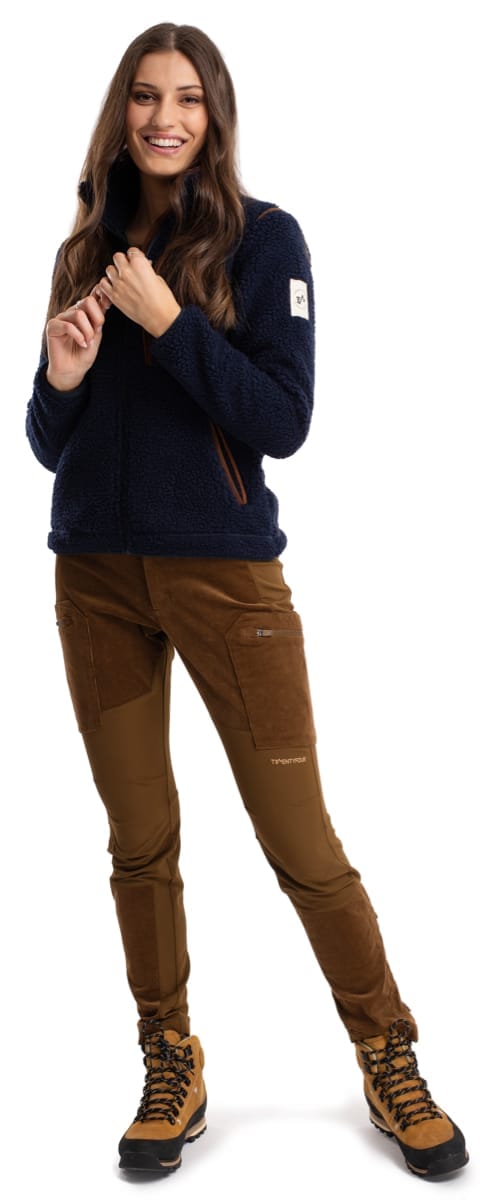 Twentyfour Finse Sherpa Fleece D Blekkblå Twentyfour