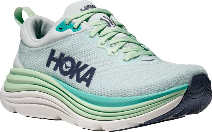 Hoka Women's Gaviota 5 Snow Melt/Cielo Blue Hoka