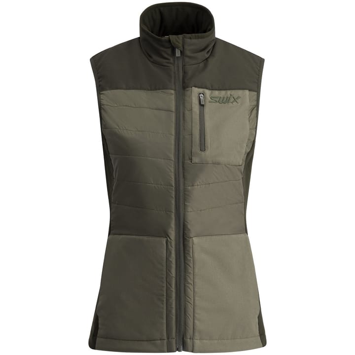 Swix Horizon Primaloft Vest W Olive/Dark Olive Swix