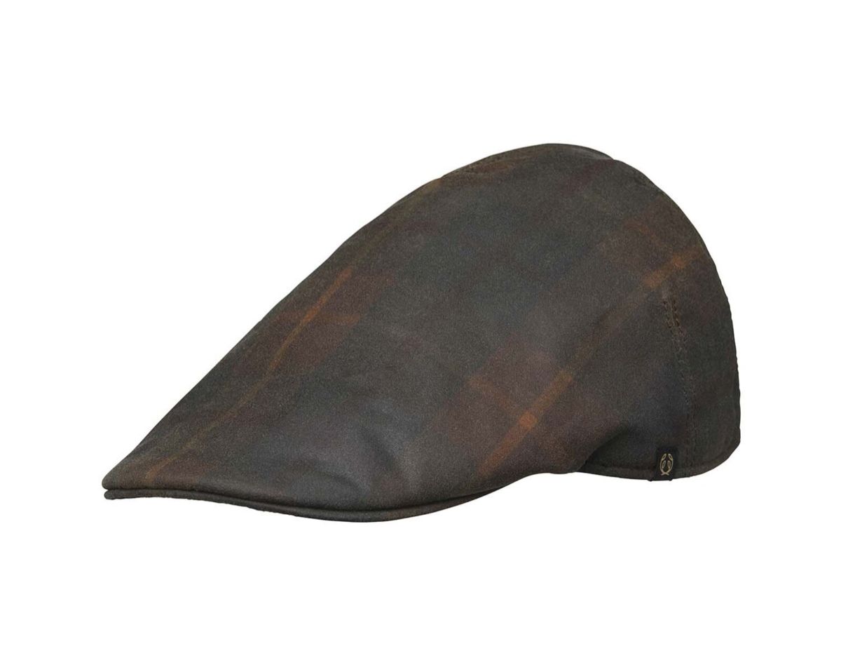 Chevalier Torre Sixpence Cap Hunter Brown Checked