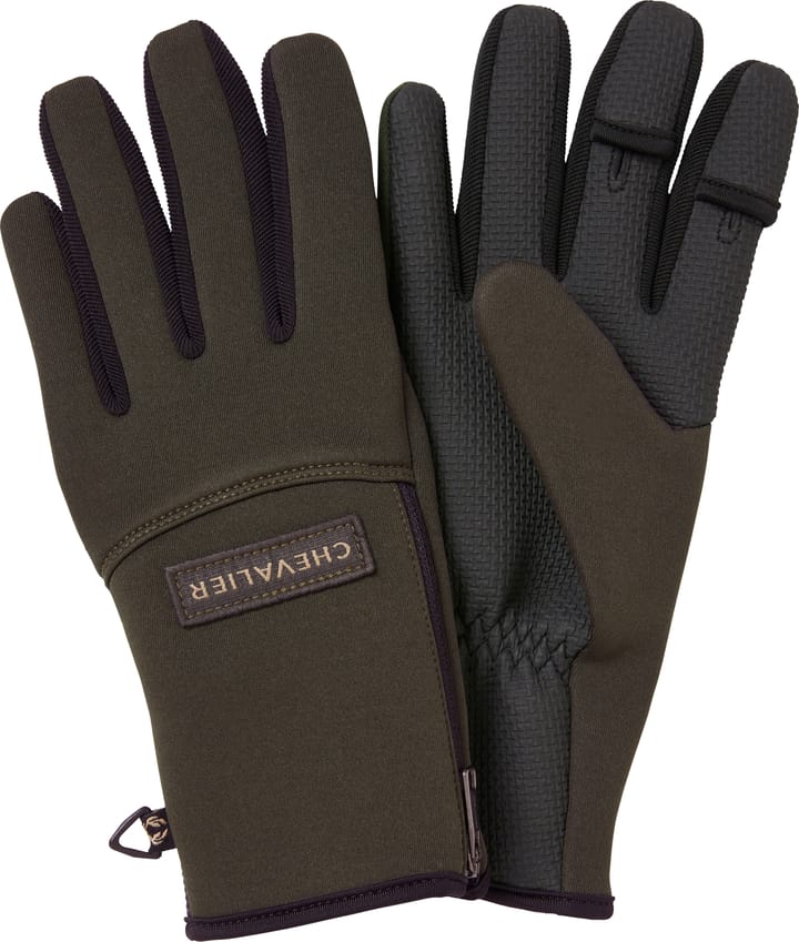 Chevalier Scale Neoprene Gloves Dark Autumn Green Chevalier