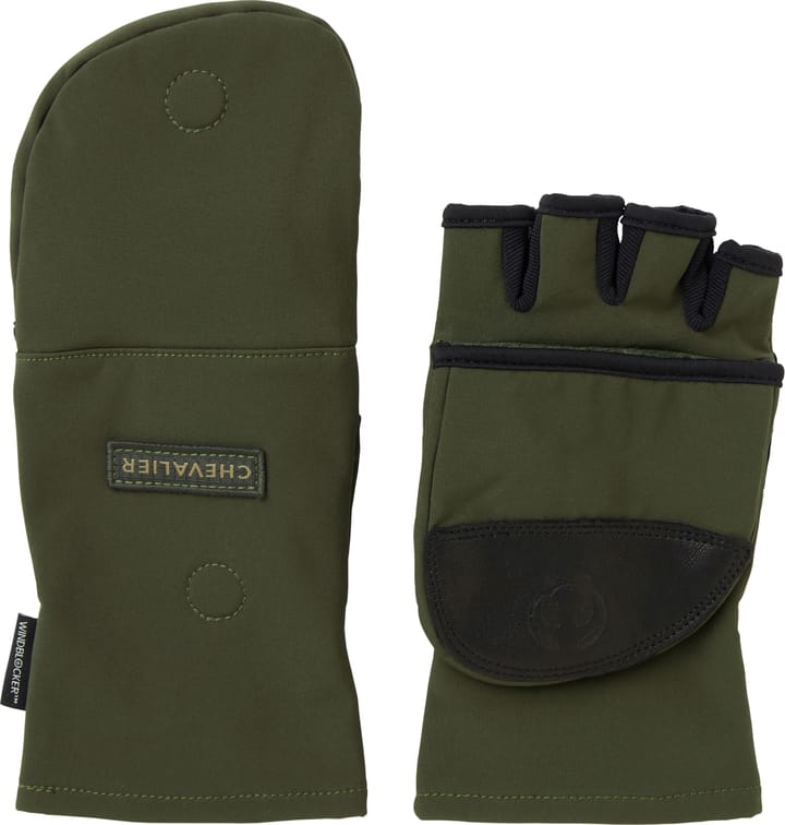 Chevalier Unisex Nimrod Windblocker Pullover Mittens Dark Green Chevalier
