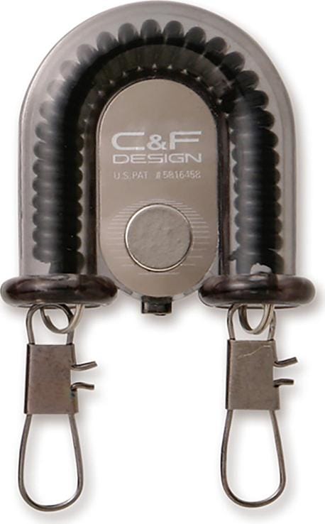 C&F Design C&F 2-In-1 Retractor W/Fly Catcher Black Cfa-70wf C&F Design