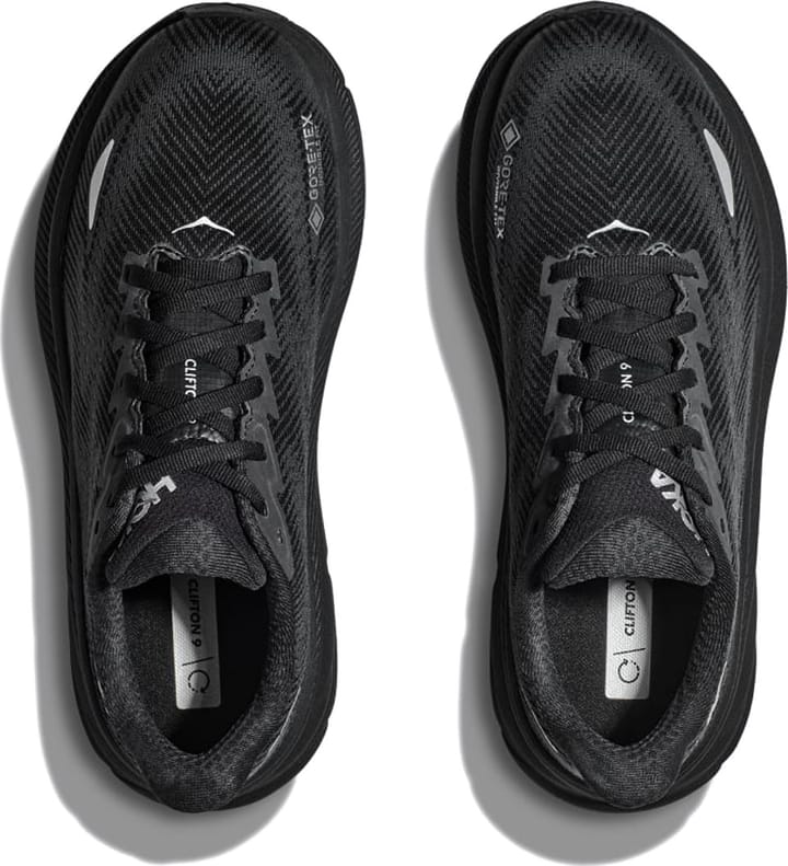 Hoka Men's Clifton 9 GORE-TEX Black/Black Hoka