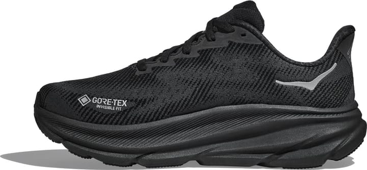 Hoka Men's Clifton 9 GORE-TEX Black/Black Hoka