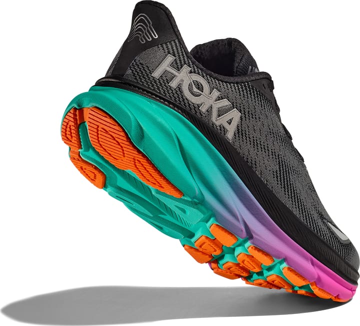 Hoka Women's Clifton 9 GORE-TEX Black / Electric Aqua Hoka Hoka Women's Clifton 9 GORE-TEX Black / Electric Aqua Hoka