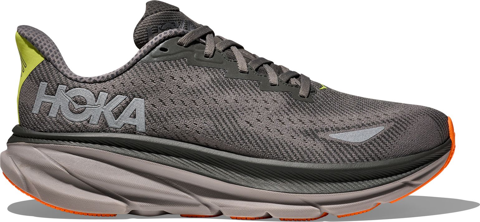 Hoka Men's Clifton 9 GORE-TEX Asphalt Grey/Gravel