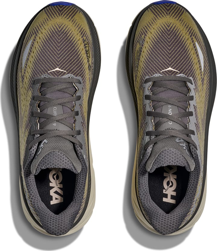 Hoka Men's Clifton 9 GORE-TEX Gravel/Eggshell Hoka