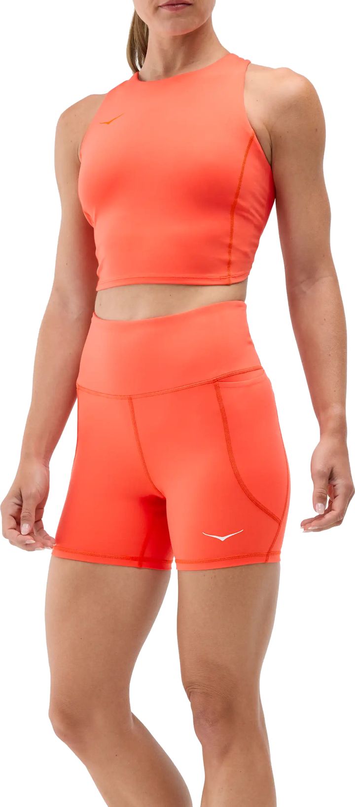 Hoka Women's Elaro 5" Bike Short Bell Pepper Hoka