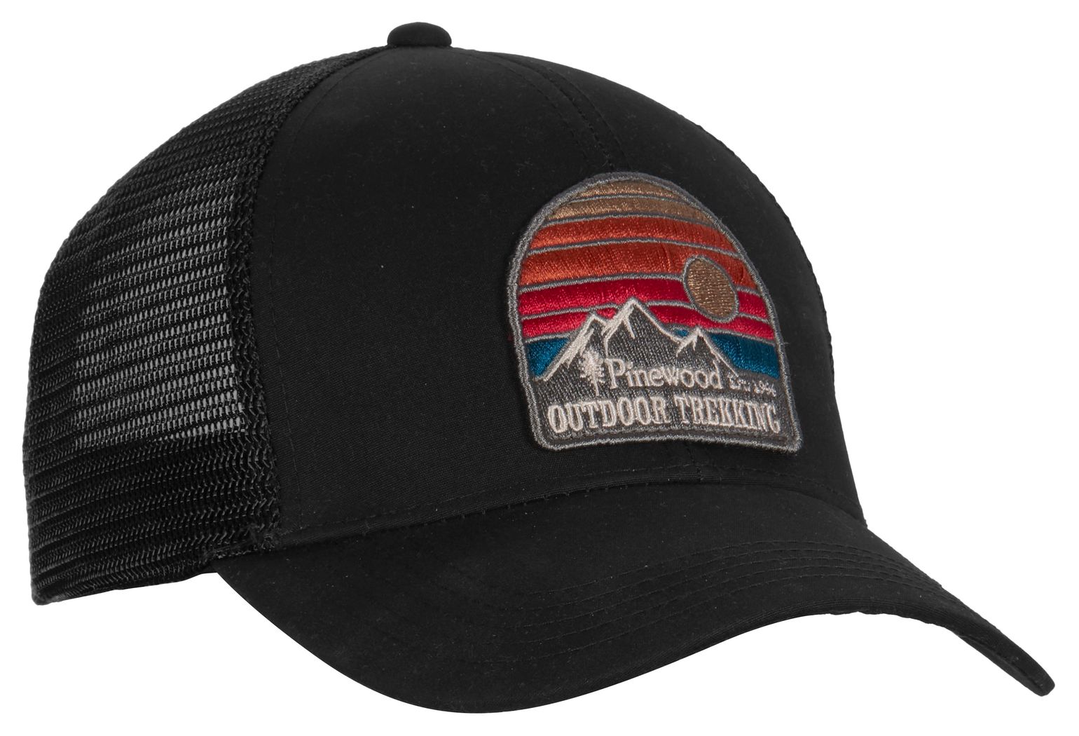 Pinewood Mesh Cap Black