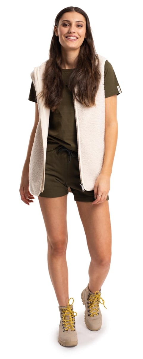 Twentyfour Mellow Pile Vest D Bomull Twentyfour Twentyfour Mellow Pile Vest D Bomull Twentyfour