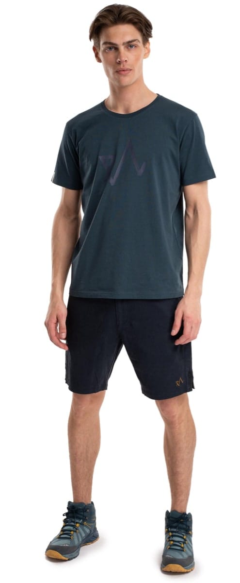 Twentyfour Logo T-skjorte H Mørk Denim Twentyfour