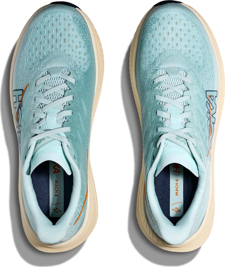 Hoka Men's Mach 6 Clear Sea/Sea Water Hoka