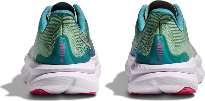 Hoka Women's Mach 6 Jadeite/Alpine Blue Hoka