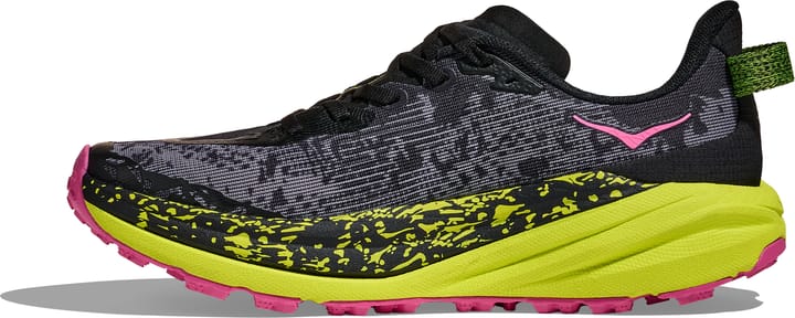 Hoka Women's Speedgoat 6 Black / Neon Hoka Citrus Hoka