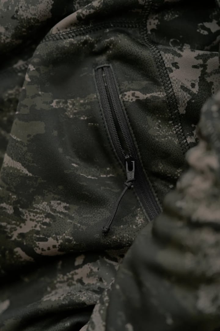 Härkila Härkila Noctyx Camo Full Zip Fleecetröja Axis Msp®black Härkila