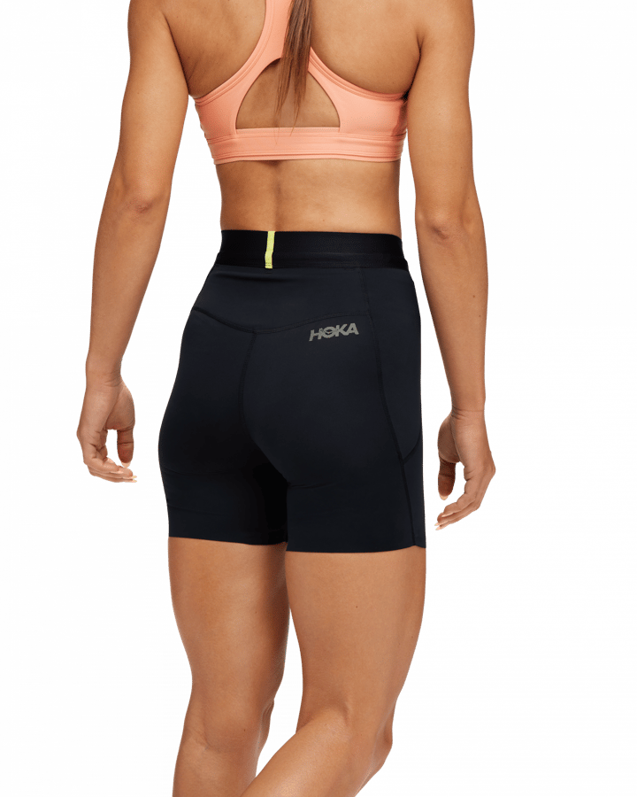 Hoka Women's 6'' Knit Short Black Hoka