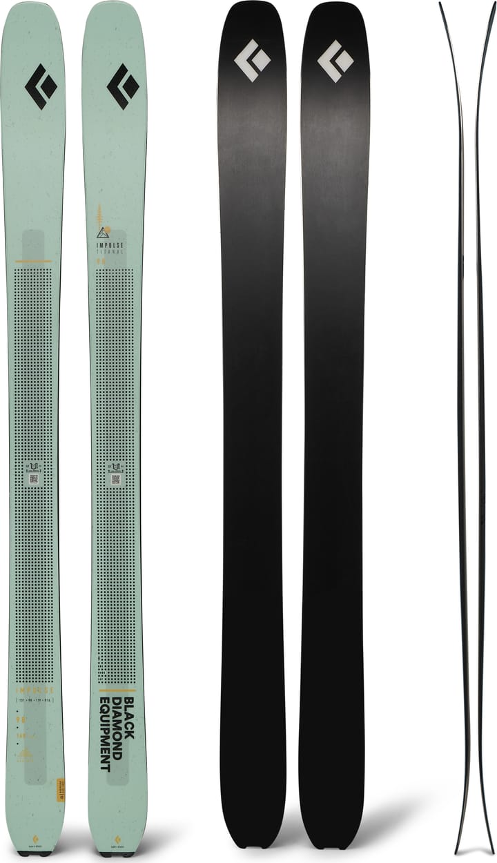 Black Diamond Women's Impulse 98 Ti Skis No Color Black Diamond