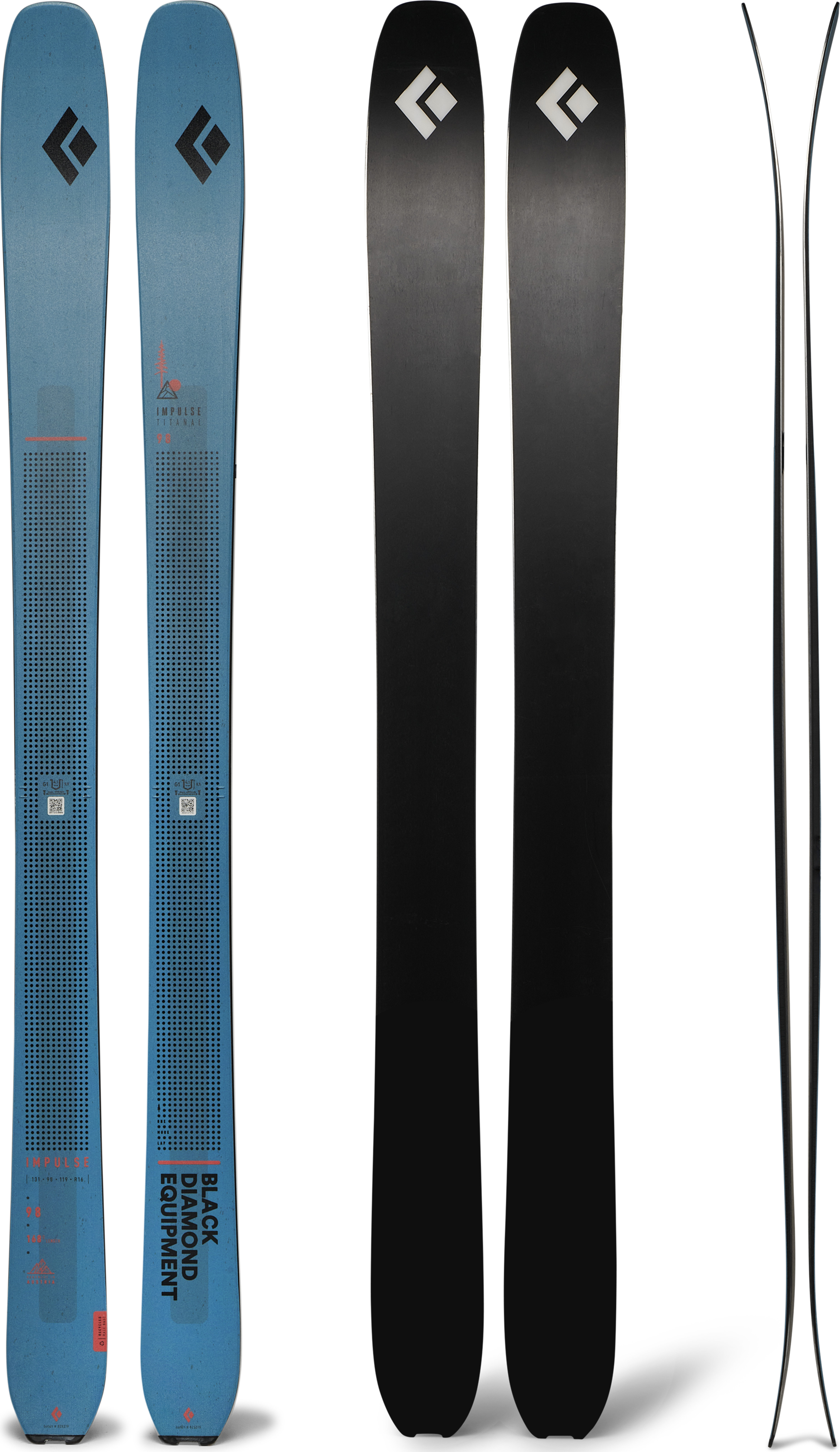 Bilde av Black Diamond Impulse 98 Ti Skis No Color 182 cm