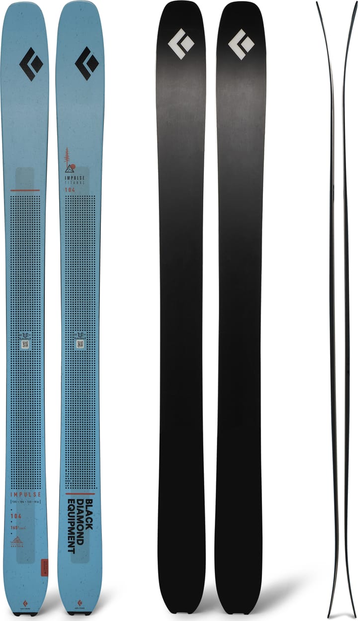 Black Diamond Women's Impulse 104 Ti Skis No Color Black Diamond