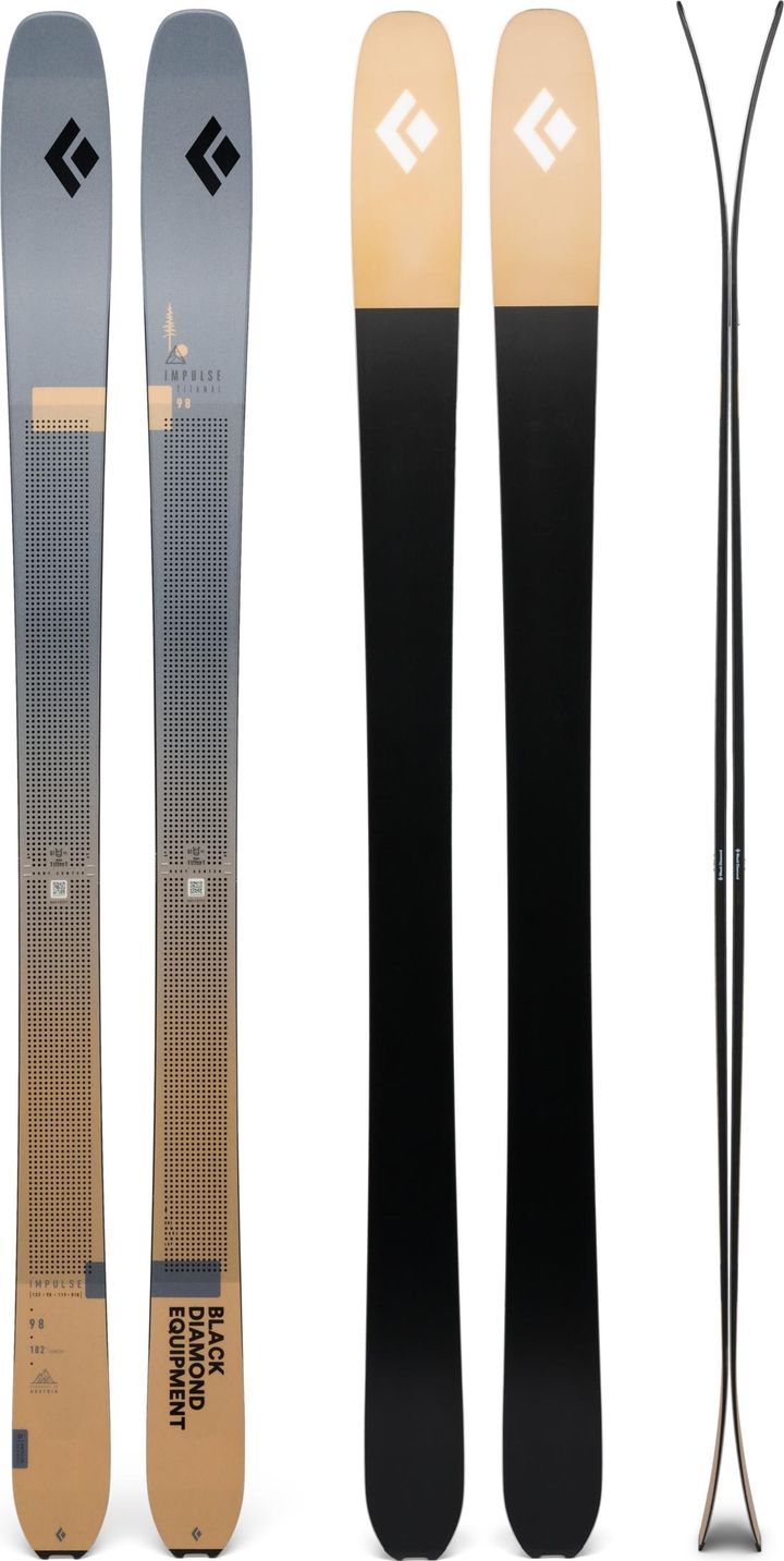 Black Diamond Impulse Ti 98 Skis Midnight Blue Black Diamond Black Diamond Impulse Ti 98 Skis Midnight Blue Black Diamond
