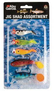 Abu Garcia Abu Jig Shad Assortment Abu Garcia