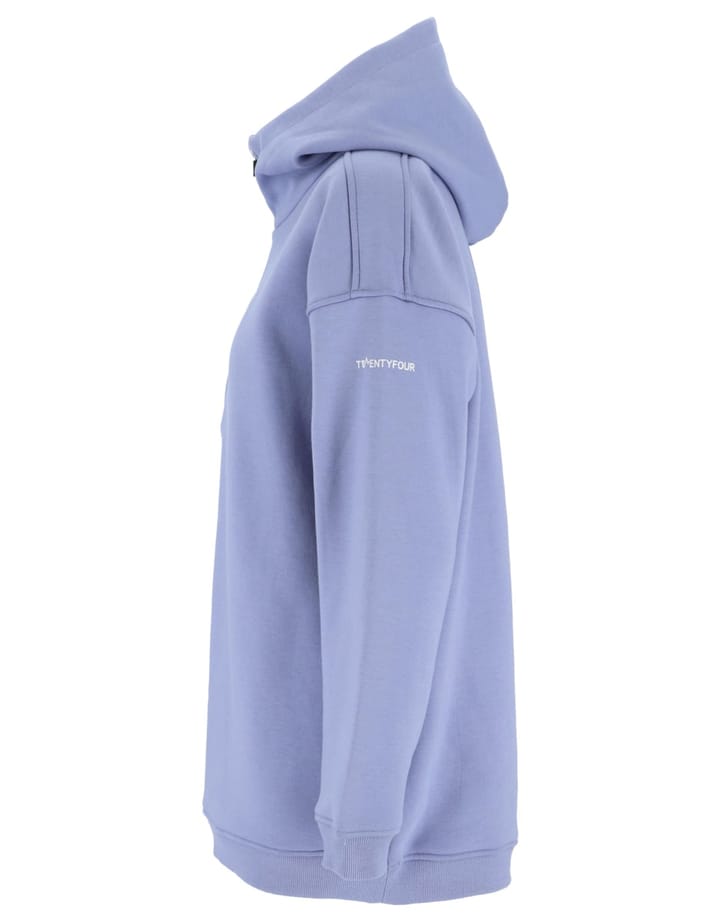 Twentyfour Mellow Hoodie D Blålilla Twentyfour