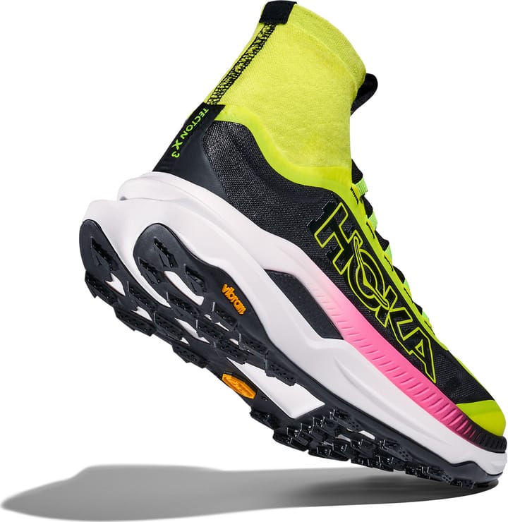 Hoka Men's Tecton X 3 Neon Hoka Citrus / Black Hoka Hoka Men's Tecton X 3 Neon Hoka Citrus / Black Hoka