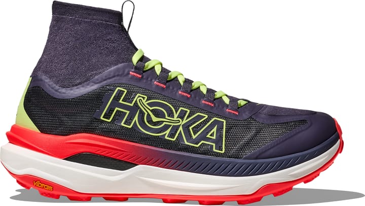 Hoka Men's Tecton X 3 Squid Ink / Neon Flame Hoka