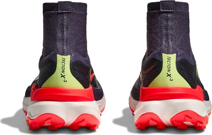 Hoka Men's Tecton X 3 Squid Ink / Neon Flame Hoka