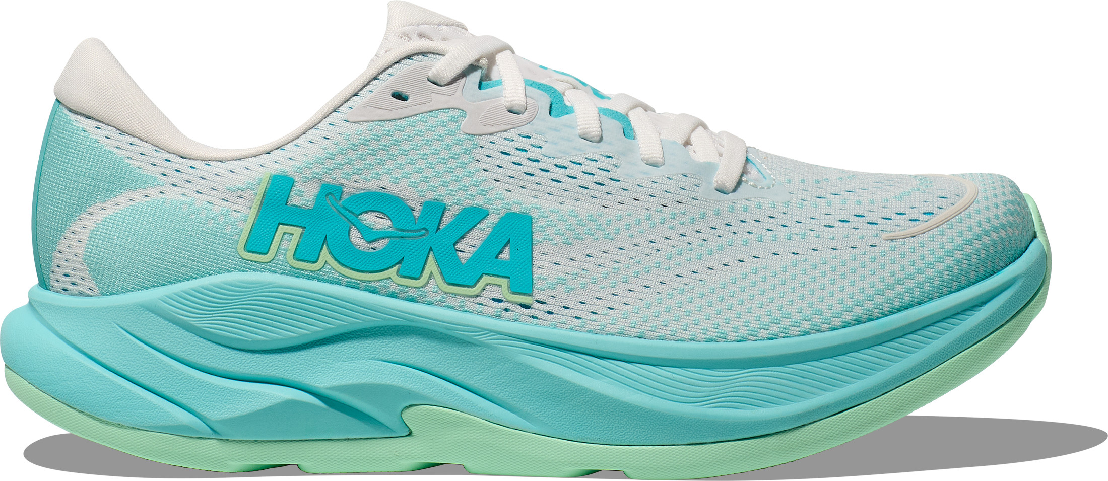 Hoka Women's Rincon 4 Frost/Blue Spark Träningsskor 38