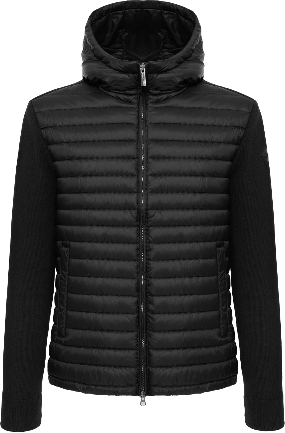Colmar Men's Hybrid Padded Jacket With Hood Black