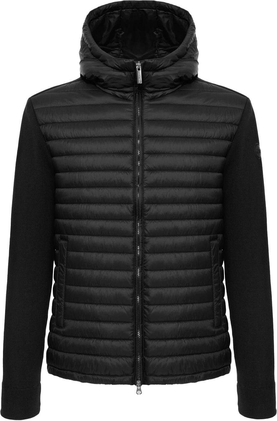 Men's Hybrid Padded Jacket With Hood