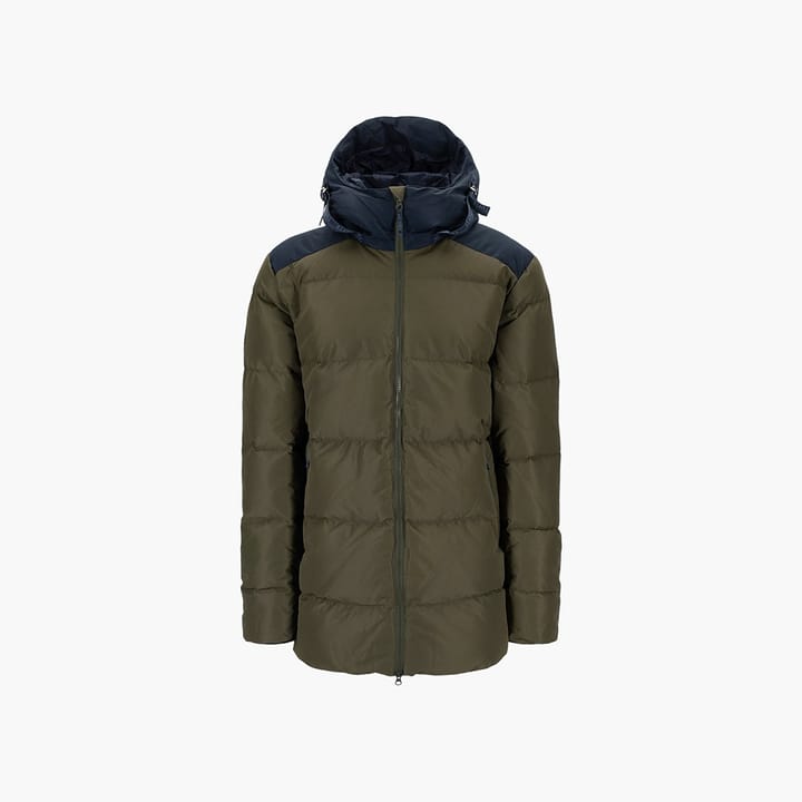 Tufte Wear Mens Hubro Down Parka Forest Night / Grenadine Tufte Wear Tufte Wear Mens Hubro Down Parka Forest Night / Grenadine Tufte Wear