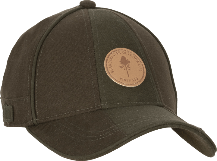 Pinewood Furudal Hunters Waterproof Cap Suede Brown/Moss Green Pinewood