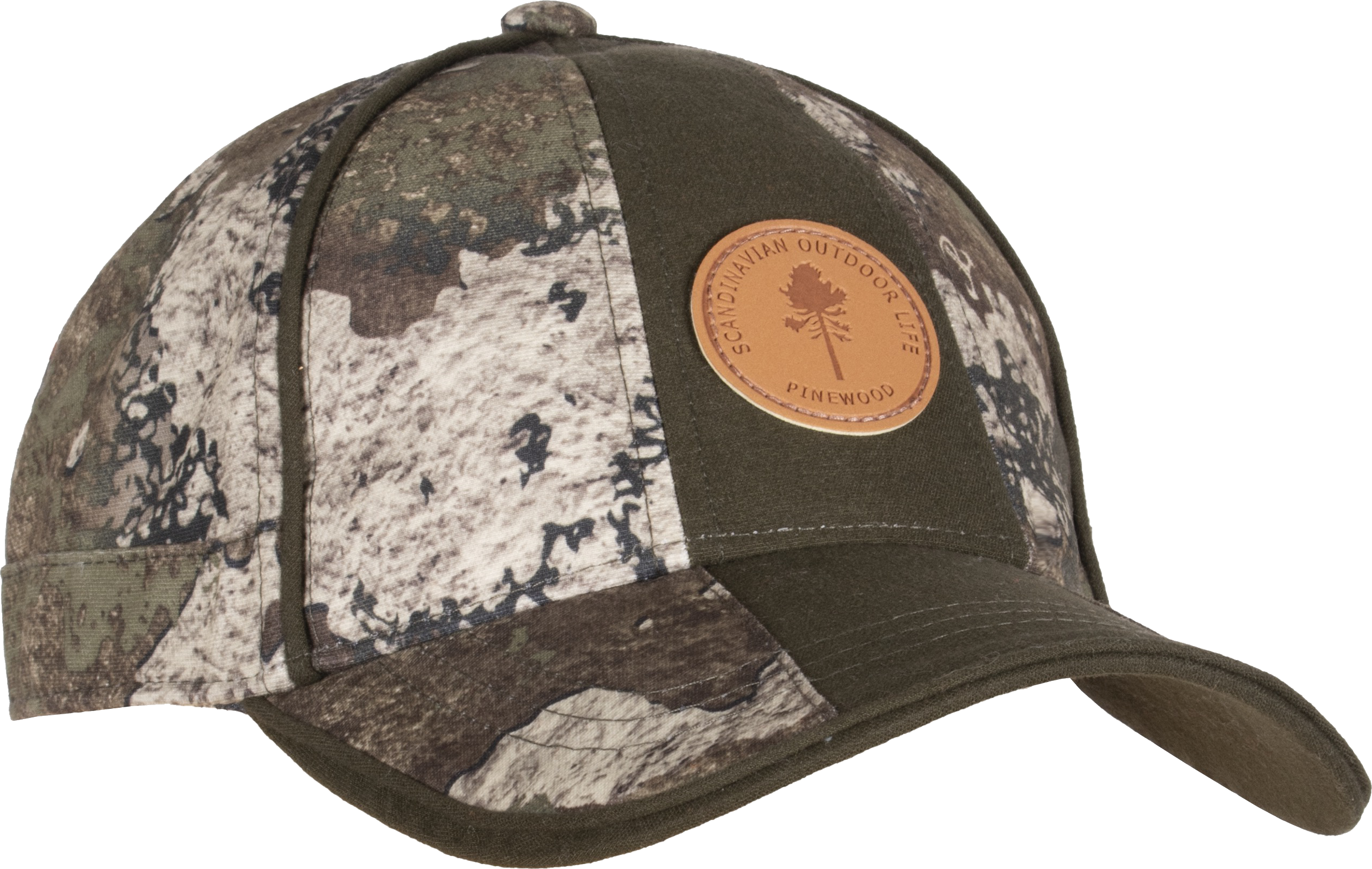 Pinewood Furudal Hunters Waterproof Cap Strata/Moss Green