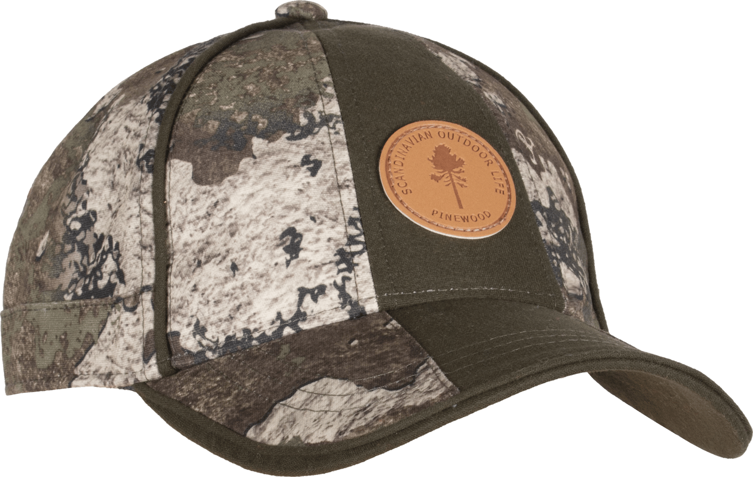 Pinewood Furudal Hunters Waterproof Cap Strata/Moss Green