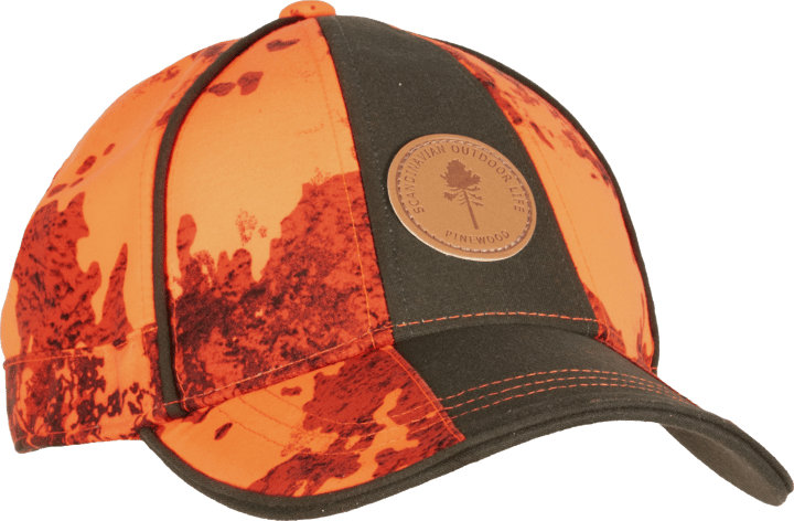 Pinewood Furudal Hunters Waterproof Cap Strata Blaze/Moss Green Pinewood