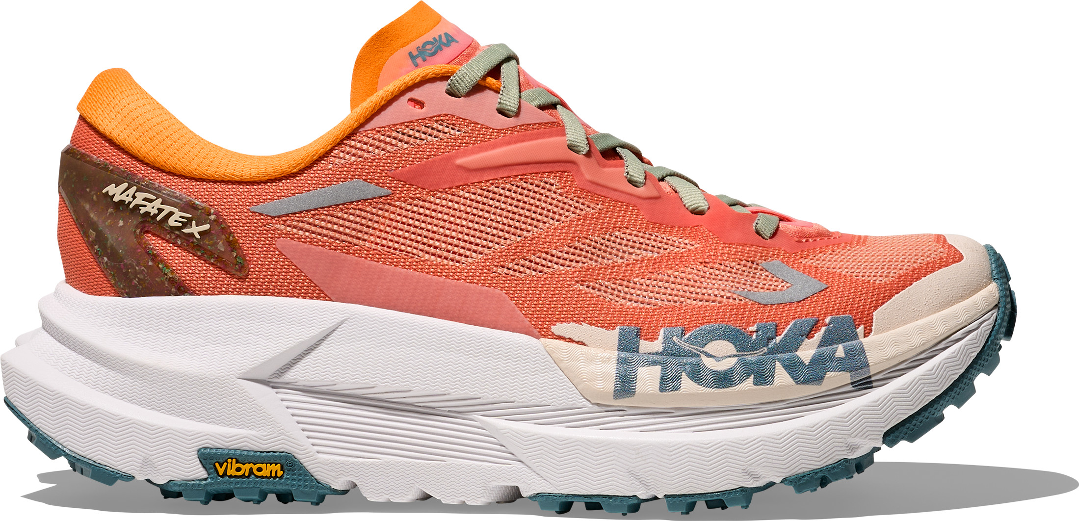 Hoka Women's Mafate X Feldspar/Mountain Fog Träningsskor 42