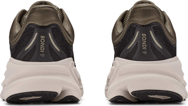 Hoka Men's Bondi 9 Black/River Rock Grey Hoka