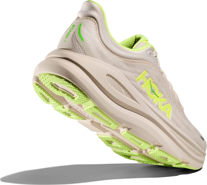 Hoka Men's Bondi 9 Grout/Neon Yuzu Hoka