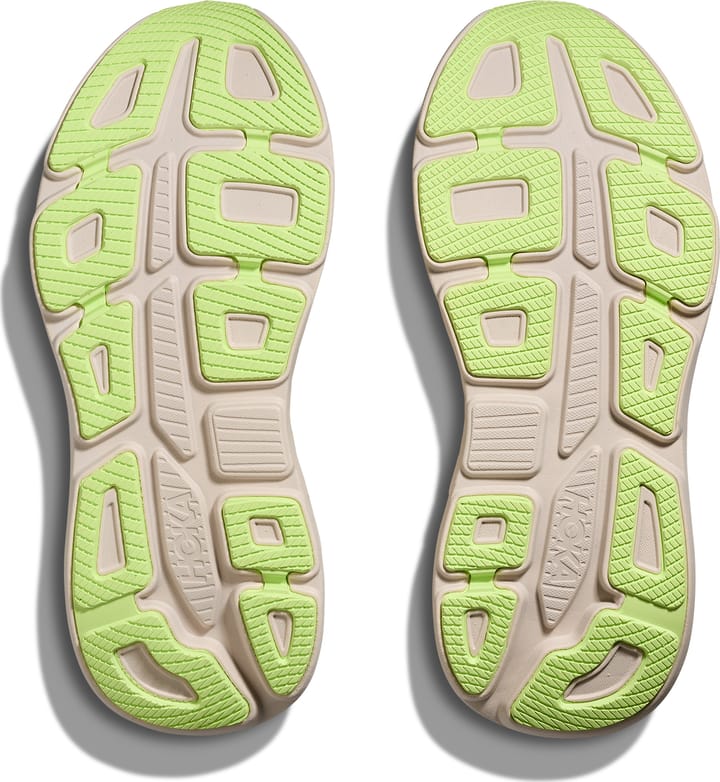 Hoka Men's Bondi 9 Grout/Neon Yuzu Hoka