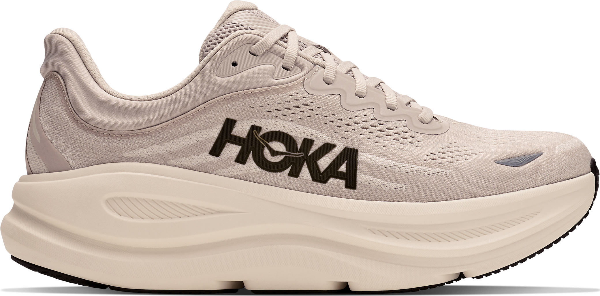 Hoka Men's Bondi 9 River Rock Grey/Alabaster