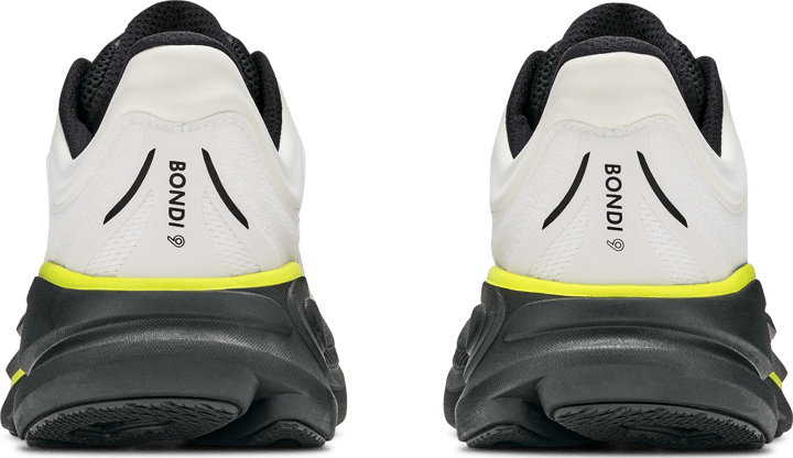 Hoka Men's Bondi 9 White/Citrus Hoka