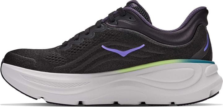 Hoka Women's Bondi 9 Black/Neon Dragonfruit Hoka